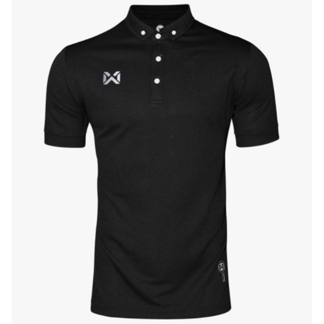 เสื้อโปโล warrix WA3315 สีดำ
