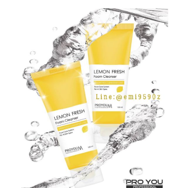 ✨🍋 แค่ล้างผิวก็สวย LEMON FRESH FOAM CLENSER 120ml