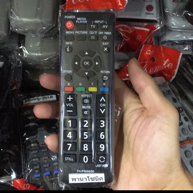 รีโมททีวีพานาโซนิครุ่นTH-P50S60D