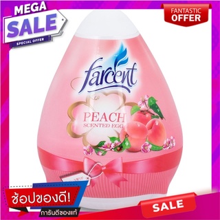 ฟาร์เซ็นท์เจลหอมปรับอากาศกลิ่นพีช 170กรัม Farcent Gel Air Freshener Peach Scent 170g.