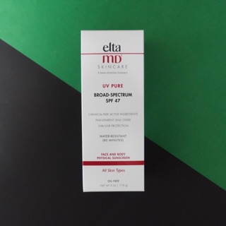 elta MD UV Pure Broad-Spectrum SPF 47 กันแดดสำหรับผิวหน้าและผิวกาย