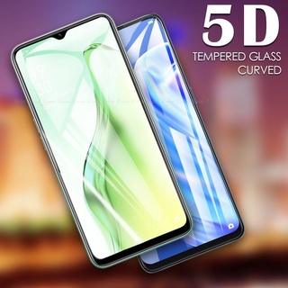 ฟิล์มกระจกนิรภัยกันรอยหน้าจอ 9H ทรงโค้ง 5D สําหรับ OPPO A72 A73 A74 A76 A77 A91 A92 A93 A93s A94 A95 A96