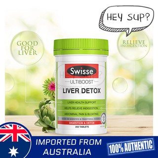 Swisse Ultiboost Liver Detox 200 Tablets