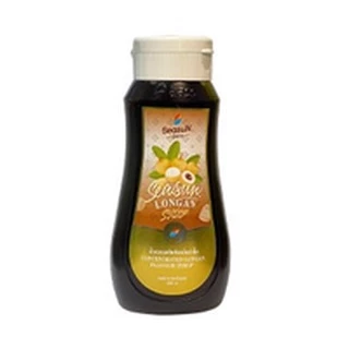 ไซรัปหญ้าหวานสูตร KETO กลิ่นลำไย ตราสีสรร ขนาด 320 ml.