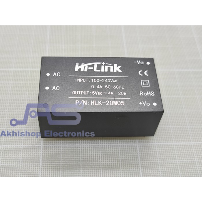 Hi-link HLK-20M03 HLK-20M05 HLK-20M12 HLK-20M24 20W โมดูลไฟ AC-DC