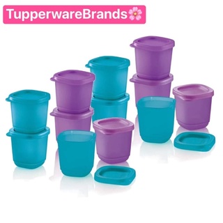 Cubix Mini Square Round (12ใบ) ขนาด 110ml จาก Tupperware