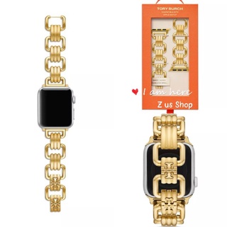 พรีฯ TORY BURCH ELEANOR BAND FOR APPLE WATCH, GOLD-TONE, 38MM – 40MM.