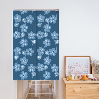 🌸japan door curtain ผ้าม่านกึ่งแขวนร้านอาหารญี่ปุ่นแบบสั่งทำ ผ้าม่านร้านทำครัวเจาะรูฟรี ผ้าม่านซิกเนเจอร์ โรงอาบน้ำ ผ้า