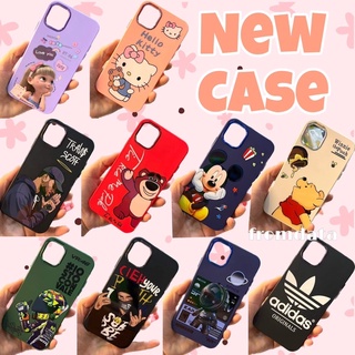 🦊🐨 Case Oppo A15 A54(4g) Reno8z(5G) A5/A9(2020)  เคสกำมะหยี่ด้านใน ขอบโครเมี่ยม ลายการ์ตูนน่ารัก พร้อมส่ง🐮🐷