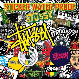 Sticker Stussy water proof สติ๊กเกอร์ติดได้ทุกอย่าง กันน้ำ คุณภาพดี