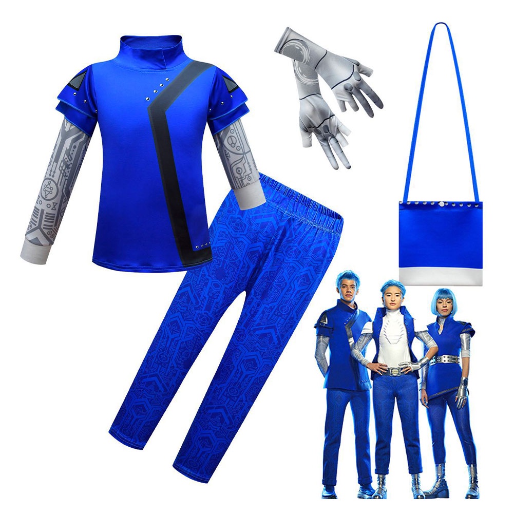 ชุดคอสเพลย์ Zombie ขนาด 3A-Lan สำหรับเด็ก พร้อมชุดเครื่องประดับ Halloween Carnival