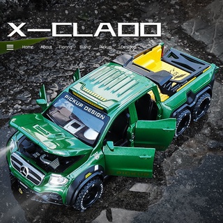 โมเดลรถยนต์ Mercedes Benz X-Class EXY สเกล 1:28 ของเล่นสําหรับเด็กผู้ชาย ของขวัญวันเกิด