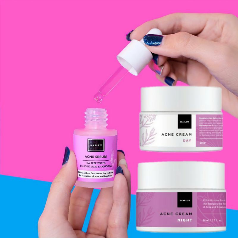 acne night cream scarlet