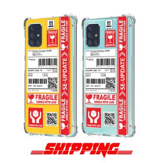 เคส สำหรับ Samsung Galaxy A71 5G Shipping Series 3D Anti-Shock Protection TPU Case