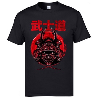 ใหม่สไตล์ขายร้อน BUSHIDO BLADE เสื้อยืดพิมพ์ลาย Cotton Mens T Shirt