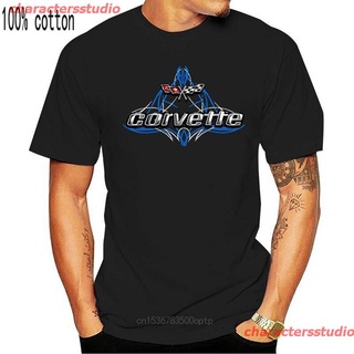 2022 Corvette C3 MenS T Shirt เสื้อยืดผู้ชาย ดพิมพ์ลาย ดผ้าเด้ง คอกลม cotton แฟชั่น discount