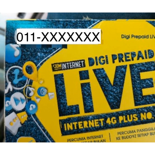 SimCard Digi Hotlink Umobile (OTP Roaming)
