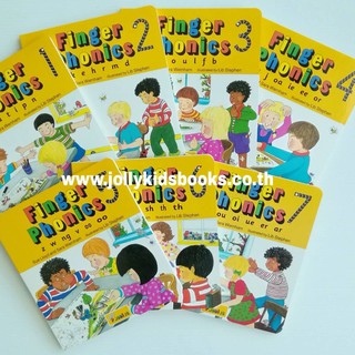 Jolly Phonics :  Finger Phonics (board book)set of books 1–7