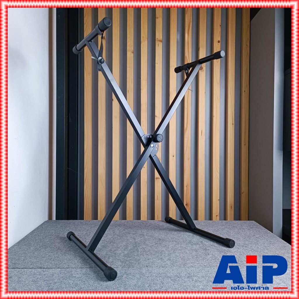 ขาตั้งคีย์บอร์ด HY-801 ขาตั้งคีย์บอร์ด ทรงตัว X พับเก็บได้ พกพาสะดวก ปรับได้ 5 ระดับ HY 801 HY801 เอ