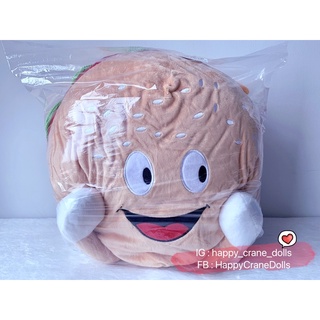 🔶ส่งฟรี🔶 ตุ๊กตาแฮมเบอร์เกอร์ Fast Food Plushy Hamburger 🇯🇵ตุ๊กตานำเข้าจากญี่ปุ่น🇯🇵