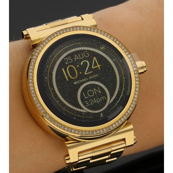 พร้อมส่ง !! นาฬิกา Michael Kors Access Sofie Gold-Tone Touchscreen Smartwatch MKT5021 ⌚️⌚️