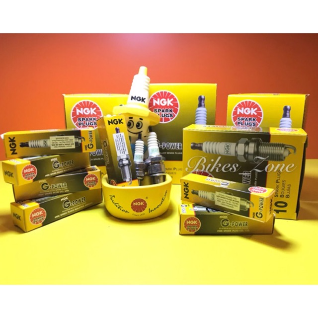 NGK G-POWER MOTORCYCLE SPARK PLUG G POWER BR8EGP CR7HGP CPR8EAGP-9 CPR6EAGP-9 CR8EGP BPR7HGP PLUG