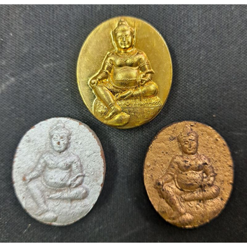 พระธนบดีศรีธรรมราช วัดชะเมา จ.นครศรีธรรมราชา ปี 2548(ท้าวกุเวรมหาราช)ไฉ่ซิงเอี๊ย