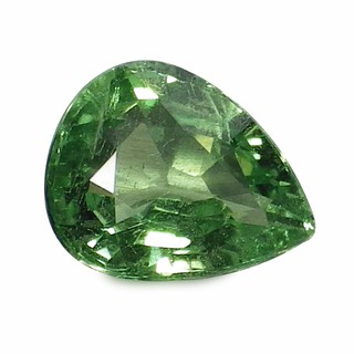 พลอย การ์เน็ต ซาโวไรท์ โกเมน เขียว ดิบ ธรรมชาติ แท้ ( Natural Tsavorite Garnet ) หนัก 1.22 กะรัต