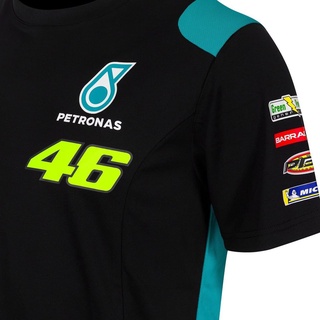 ใหม่ เสื้อยืด ลาย Yamaha Petronas Dual VR46 MotoGP คุณภาพดี