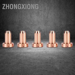 Zhongxiong หัวฉีดพลาสม่า 100A 9-8212 สําหรับตัดไฟฉาย Sl60-100 5ชิ้น