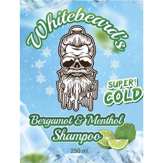 Whitebeard Bergamot &amp; Menthol Super Cold Hair Shampoo