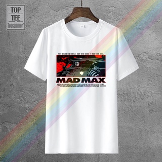 [S-5XL]เสื้อยืด ผ้าฝ้าย 100% พิมพ์ลายโปสเตอร์ภาพยนตร์ Mad M 1 สีดํา LHZY