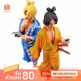 แท้/ญี่ปุ่น🇯🇵 ACE SABO ONE PIECE magazine FIGURE A PIECE OF DREAM #2～vol.1 Banpresto ฟิกเกอร์ วันพีช เอส