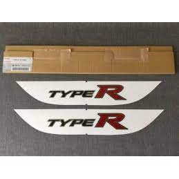สติ๊กเกอร์ HONDA TYPE R สําหรับ CIVIC FD2 WHITE 08F30-SNW-000A