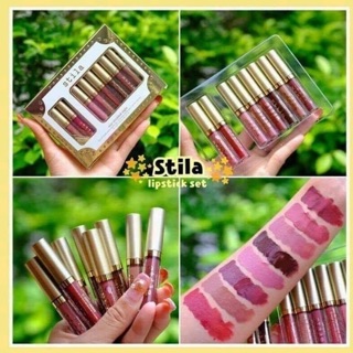 stila lip ลิปเซ็ต 8 แท่ง