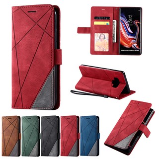 เคสโทรศัพท์หนัง PU นิ่ม ฝาพับ พร้อมช่องใส่บัตร หรูหรา สําหรับ Samsung Galaxy Note 10+ Note 9 Note 8 Note 10 Lite