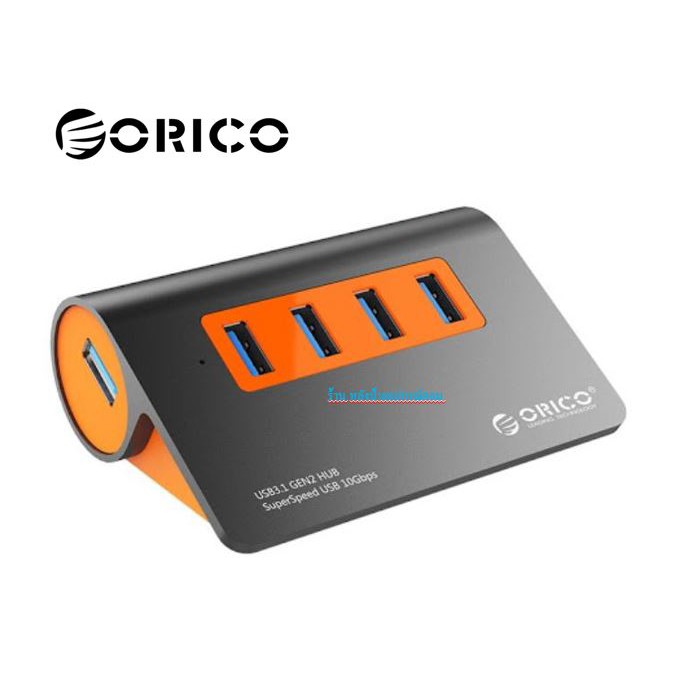 ORICO M3H4-G2 HUB 4 Port USB3.1 Gen2 ยูเอสบี 4 พอร์ต ความเร็วUSB3.0 แบบอลูมิเนียม