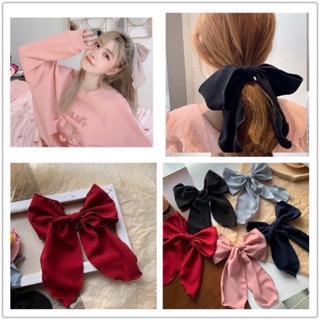 Chiffon Big Bow ยางรัดผมโบว์ ผ้านิ่มๆ