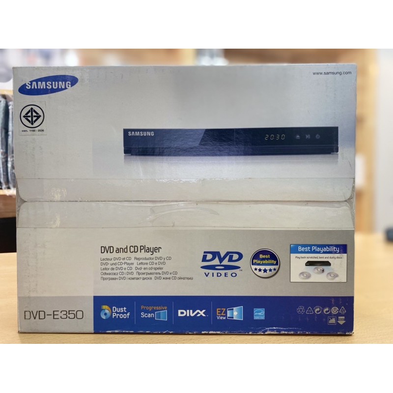 Samsung เครื่องเล่น DVD -E350 สินค้าใหม่ ประกันศูนย์ 6 เดือน
