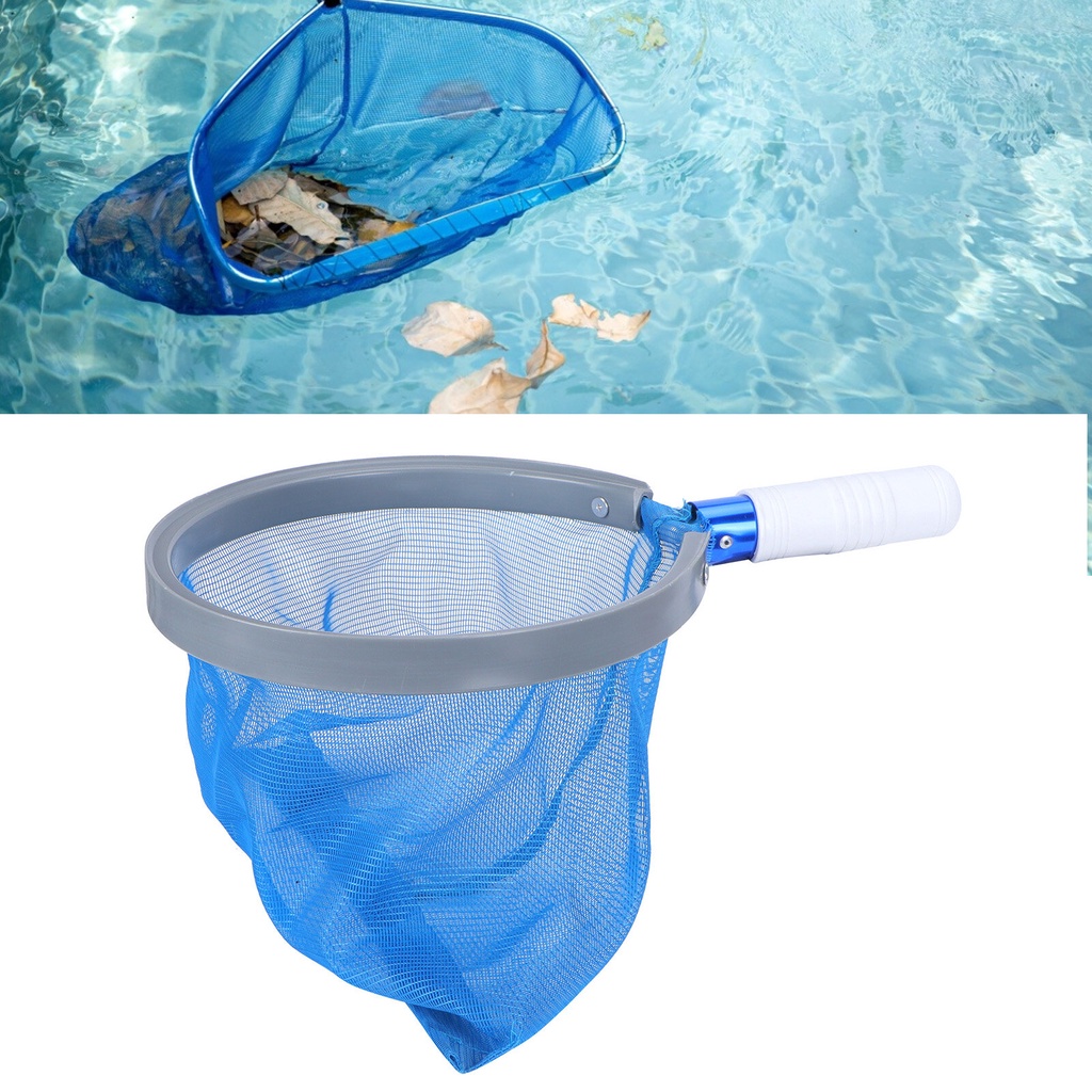 Pool Skimmer Leaf Debris Cleaning Rake Net for Swimming Pool Hot Tubs