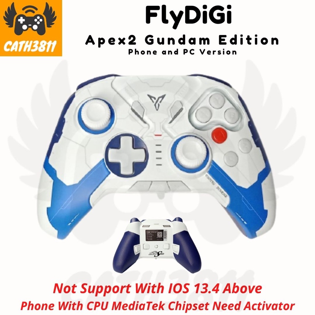 Flydigi Apex 2 (GUNDAM Edition) อุปกรณ์ควบคุมหลายแพลตฟอร์ม Series 2 สําหรับโทรศัพท์มือถือ Android PC