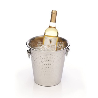 BarCraft Champagne Bucket Stainless Hammered ถังแช่ไวน์ รุ่น BCCHAMBUCHAM