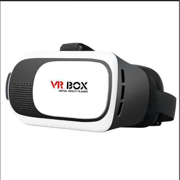 VR Box แว่นตาสามมิติ 2.0 VR Glasses 3D Headset สำหรับสมาร์ทโฟน(สีขาว)