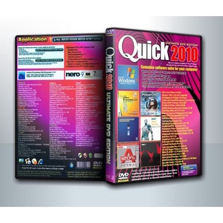 แผ่นโปรแกรมคอมพิวเตอร์ PC Quick 2010 Vol.2 ( 1 DVD )