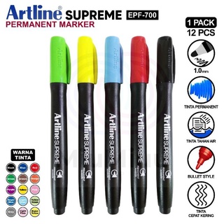 Artline ปากกาเคมี อาร์ทไลน์ EPF-700 หัวกลม SUPREME ด้ามเพรียว เขียนได้ทุกพื้นผิว