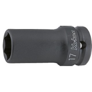 KOKEN 14301X-19 ลูกบ๊อกลมกึ่งยาวขอบบาง 1/2"-6P-19mm.