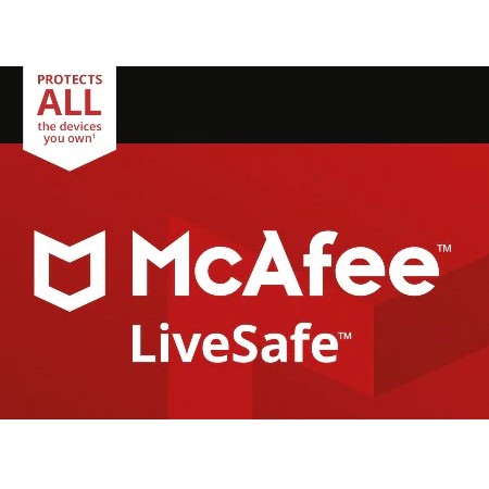 สแกนไวรัสถูกต้องตามลิขสิทธิ์ McAfee LiveSafe 3 ปี (แบบแบ่งขายคีย์ติดตั้ง แชร์บัญชีใช้งาน)