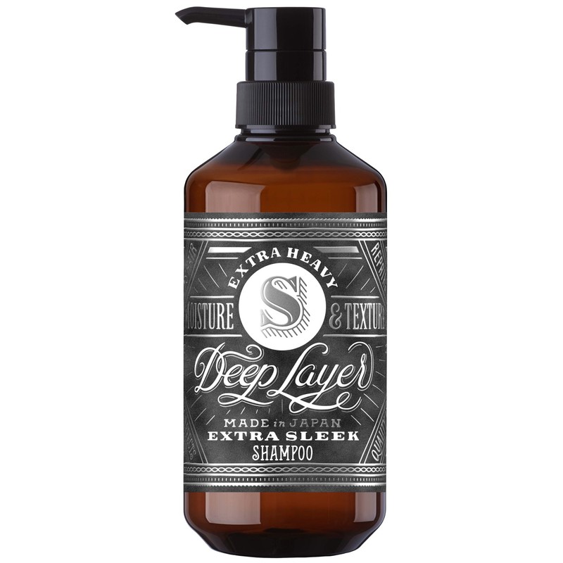 Deep Layer Extra Sleek Shampoo 500ml แชมพู ดีพ เลเยอร์ ขวด