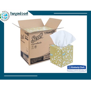 กระดาษทิชชู่ สำหรับเช็ดหน้า SCOTT Facial Tissue กล่องลูกเต๋า  - 17040