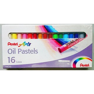 Pentel เพนเทล PHN-16AS สีชอล์ค 16 สี (4711577000077)